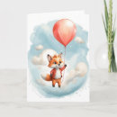 Search for red fox cards Baby shower