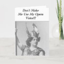 Search for opera cards Singer