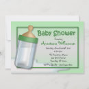 Search for bottle invitations Green