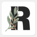 Search for monogram letter stickers Watercolor