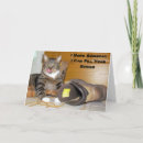 Search for funny cat fathers day cards From the cat