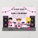 Search for rock band invitations Guitar