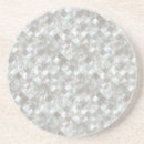 Search for mother of pearl coasters White