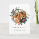 Search for mistletoe cards Married and merry