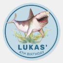 Search for kids shark stickers Ocean