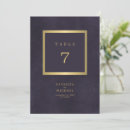 Search for purple table cards Simple