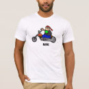 Search for cartoon motorcycle biker tshirts For him