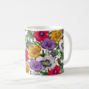 Search for yellow green white mugs Red
