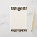 Search for leopard print stationery paper Cheetah
