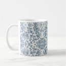 Search for vintage floral coffee mugs Toile de jouy