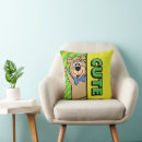 Search for bear face cushions Retro animation style