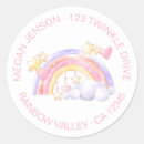 Search for rainbow cloud stickers Baby shower