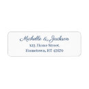 Search for clear address stickers White