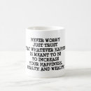 Search for wealth mugs Inspirational