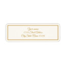 Search for ivory return address labels Classic