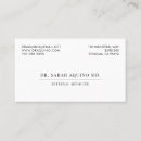 Search for dual business cards Modern