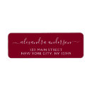Search for save the date wedding return address labels Elegant