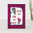 Search for zombie birthday cards Monster