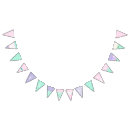 Search for green and purple bunting flags Pink