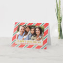 Search for on striped christmas cards Green