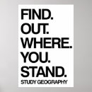 Search for study geography posters Map