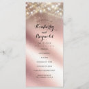 Search for gold foil wedding programs Glitter