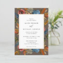 Search for navy and rust wedding invitations Floral