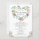Search for pink housewarming party invitations Greenery