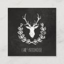 Search for chalkboard business cards Rustic