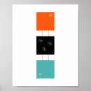 Search for black white turquoise art Bright