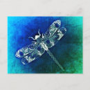 Search for dragonfly drawing postcards Dragonflies