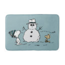 Search for peanuts christmas bath mats Snowman