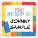 Search for school tags stickers Square