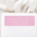 Search for pale pink return address labels Minimalist