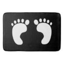Search for footprint bath mats Feet