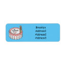 Search for birthday cake return address labels Celebration