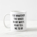 Search for wife quote mugs Joke