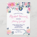 Search for pink and navy invitations Blush