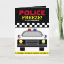 Search for police officer birthday cards For kids