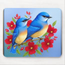 Search for red bird mousepads Flowers