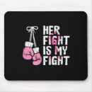 Search for boxing gloves mousepads Breast cancer grunge