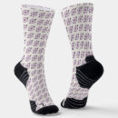 Search for pastel purple socks Geometric pattern
