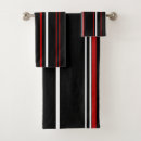 Search for vintage bath towels Red