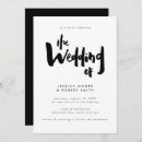 Search for edgy wedding invitations Minimalist