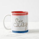 Search for red and white stripes mugs Boating