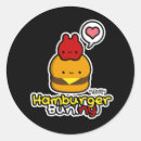 Search for hamburger stickers Bun