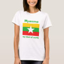 Search for myanmar flag tshirts Map