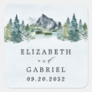 Search for lakeside stickers Evergreen pine tree country