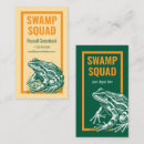 Search for swamp business cards Amphibian