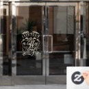 Search for coffee shop window decals Modern